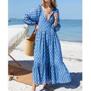 Emerson Fry India Collection Blue Danube Little Marigold Dress